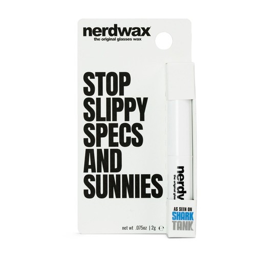 Nerdwax hält die brille - hält,