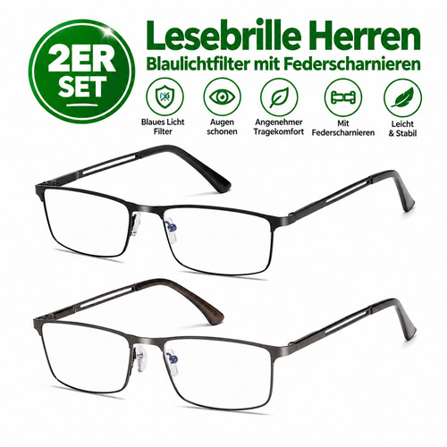 Lesebrille herren 2er set - lesebrille,