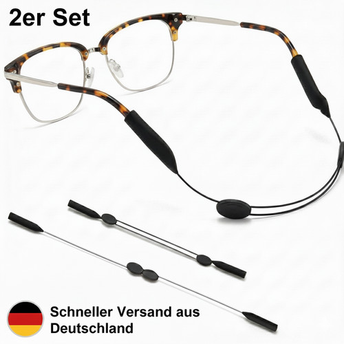 Brillenband verstellbar - 2x,