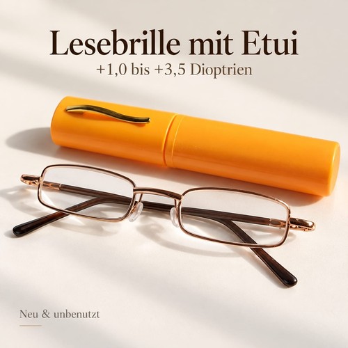Lesebrille mit etui - lesebrille,