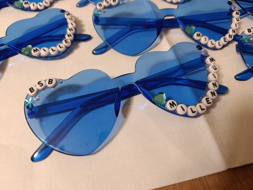 Backstreet boys brille blau - backstreet, brille,