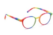 Bunte Lesebrille Streifen