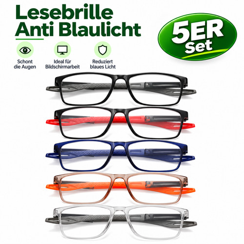 Lesebrille blaulichtfilter 5er - lesebrille,