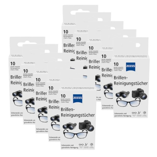 100x brillenputztücher zeiss - 100x,
