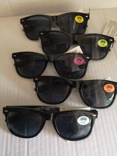 Dunkel getönte lesebrille - getönte,