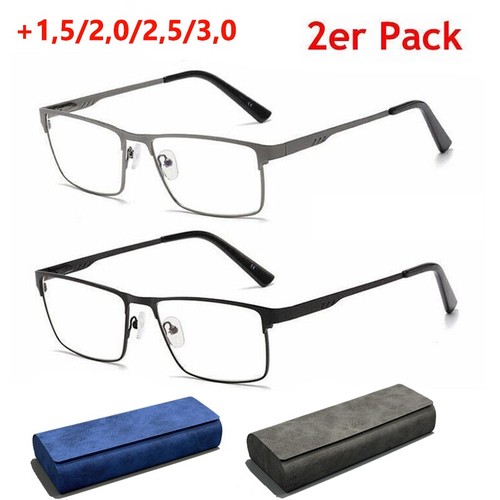 Herren metall lesebrille - herren,