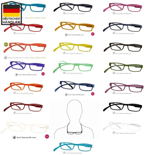Lesebrille klammeraffe - lesebrille, no.01